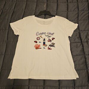 Lou & Grey Cape Cod Stitched T-Shirt